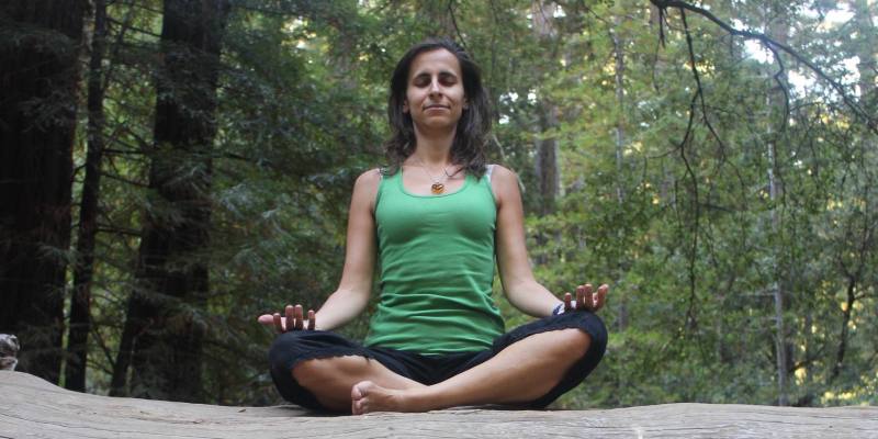 Joanie Mediating in the Forest